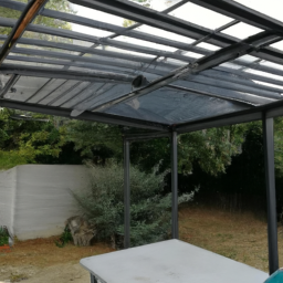 Aménagement de pergola avec fermeture loggia en PVC Gisors